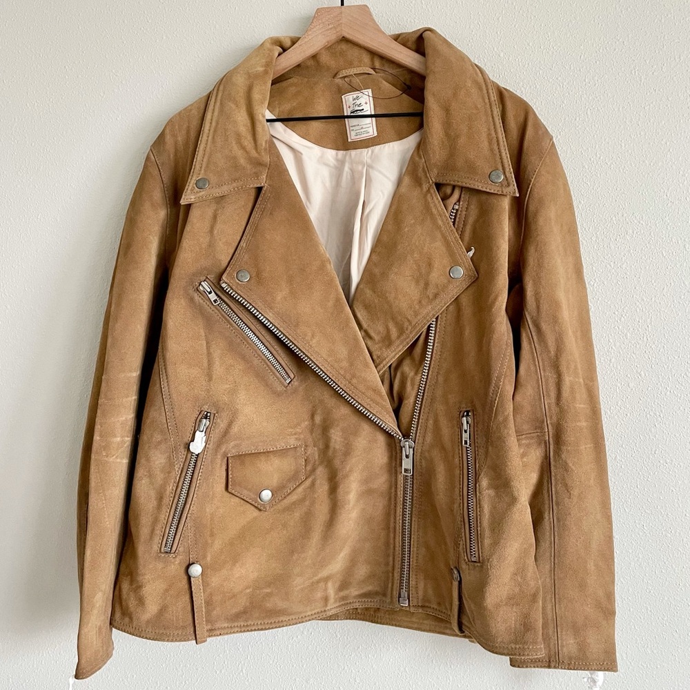 NWOT Free People Jealousy Suede Jacket - Picture 6 of 12